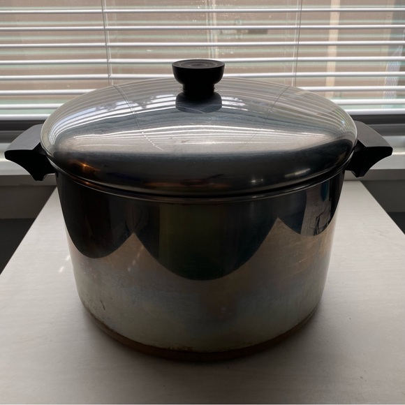 Revere Ware Stock Pot - Picture 1 of 7
